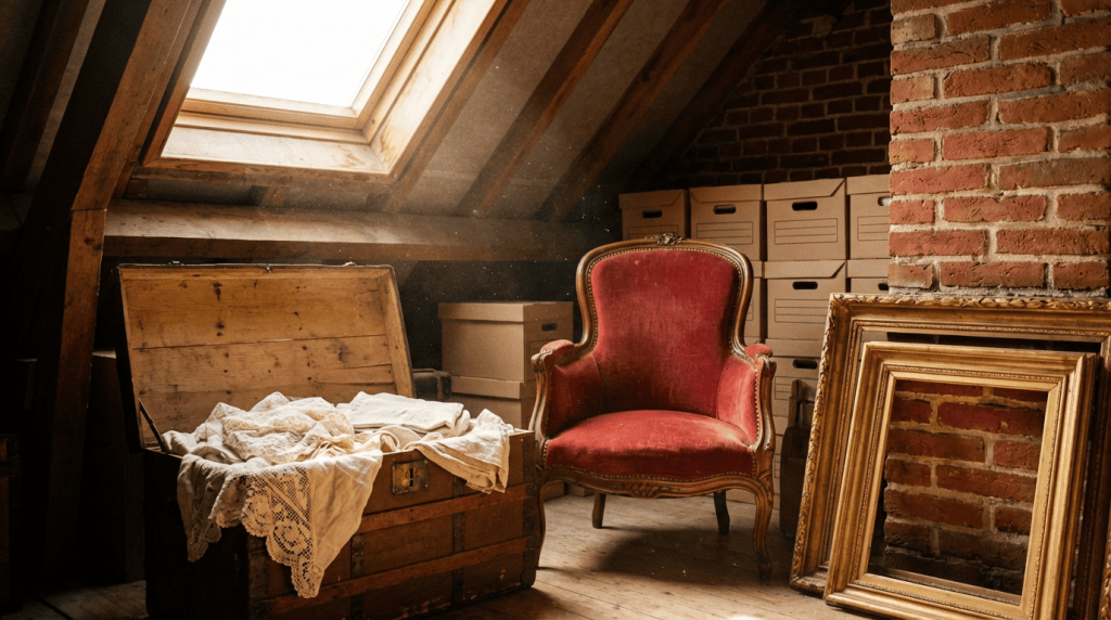 Désencombrement 02 Pourquoi vos Greniers de l’Aisne Cachent Souvent des Fortunes (Et Comment ne Pas les Jeter !)