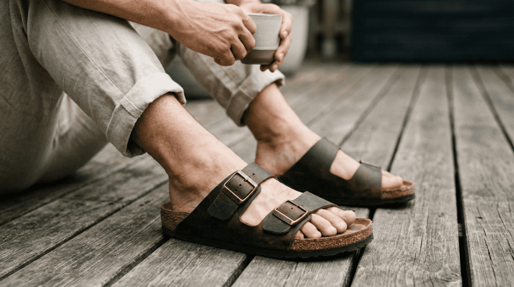 Pourquoi TOUS les Hommes branchés portent (enfin) ces sandales allemandes au look décontracté-chic